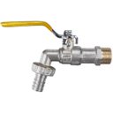 Ver mais imagens de Torneira de Metal para Jardim Quintal com Bico 1/2" + Bucha de Redução 3/4" para 1/2" + Fita Veda Ro