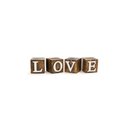 Ver imagem 3 de Palavra Love em Madeira 6x6x6 Cm