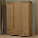 Ver imagem 2 de Guarda Roupa Solteiro Topázio 3 Portas e 2 Gavetas Freijó - Finestra Móveis