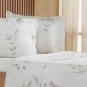Ver imagem 3 de Jogo de Cama Casal 4 Pçs 200 Fios 100% Algodão 140x190x35cm Organique