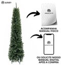 Ver imagem 7 de Árvore de Natal Slim 2,4m 900 Galho Pinheiro Canadense Cheia da Luvinco.