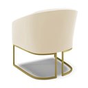 Ver imagem 7 de Poltrona Sala Decorativa Kit 2 Stella Base Industrial Dourado Veludo D03 - D'Rossi