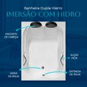 Ver imagem 4 de Banheira Dupla Hierro Imersão em Acrílico - 220v