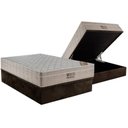Ver imagem 1 de Cama Box Baú Crc Casal +Colchão Molas Master Pocket Airtech Ortobom 138