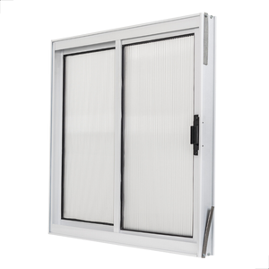 Janela de Aluminio 2 Folhas Vitro Grande 80x80 com Policarbonato- Machado Portas e Janelas