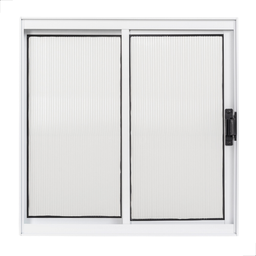 Janela de Aluminio 2 Folhas Vitro Grande 80x80 com Policarbonato- Machado Portas e Janelas - 5