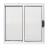 Janela de Aluminio 2 Folhas Vitro Grande 80x80 com Policarbonato- Machado Portas e Janelas - 5