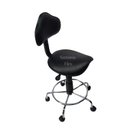 Ver imagem 2 de Cadeira Sela Estetica - Regulagem de Altura a Gás - para Dentista, Manicure, Tatuador, Estrela Croma