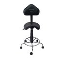 Ver imagem 1 de Cadeira Sela Estetica - Regulagem de Altura a Gás - para Dentista, Manicure, Tatuador, Estrela Croma