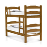 Beliche Cama de Madeira Maciça Reforçada Bonafé Imbuia - 1