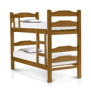 Ver imagem 1 de Beliche Cama de Madeira Maciça Reforçada Bonafé Imbuia