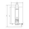Aquecedor de Água a Gás Lorenzetti 25 Litros Lz2500de-b Branco para Glp (digital) - 3