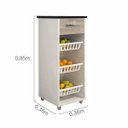 Ver imagem 7 de Fruteira Mini Croácia 1 Gaveta Flex Color Chf