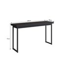 Ver imagem 2 de Aparador Tubular Miami 136cm Preto