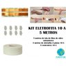 Kit Fita Elétrica Eletrofita 2 Pistas 5 Metros 750V/10Amp - 2