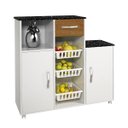 Ver imagem 5 de Fruteira Multiuso 2 Portas 1 Gaveta Croácia Top Line Flex Color Chf