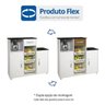 Fruteira Multiuso 2 Portas 1 Gaveta Croácia Top Line Flex Color Chf - 3