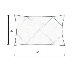 Kit 4 Capas para Almofada em Veludo Drapeada Retangular Bege e Terracota Quadrada - 7