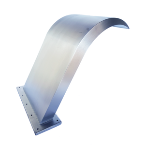 Cascata Iguaçu Grande Aço Inox Escovado para Piscina