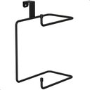 Ver imagem 3 de Porta Papel Higiênico Duplo para Caixa Acoplada Preto F.arm