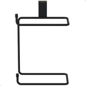 Porta Papel Higiênico Duplo para Caixa Acoplada Preto F.arm