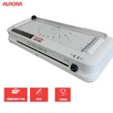 Ver imagem 2 de Plastificadora A4 Laminador Refilador Perfurador Aurora 127v
