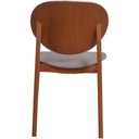 Ver imagem 3 de Cadeira Atenas Madeira Maciça Amêndoa