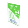 Display Acrílico Bolso Parede A4 Porta Folha Expositor - 1