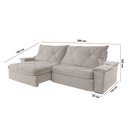 Ver imagem 6 de Sofá Apollo Veludo 02 Módulos 120 Cm B25cm Meu Sofá Online