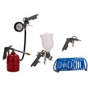 Ver imagem 6 de Compressor de Ar 50 Litros 2,1 Hp 8 Pés 220v Branco Motores + Kit Pintura de Ar com 5 Peças