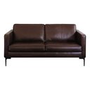 Ver imagem 4 de Sofá Decorativo Sala de Estar Europa 2 Lugares 180cm Couro Caramelo - Mozzelar