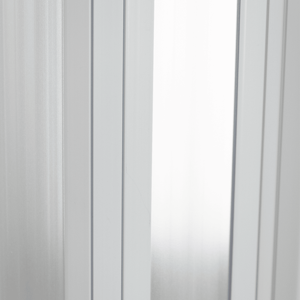 Porta Sanfonada Pvc Translucida 210x84 Branca - 6