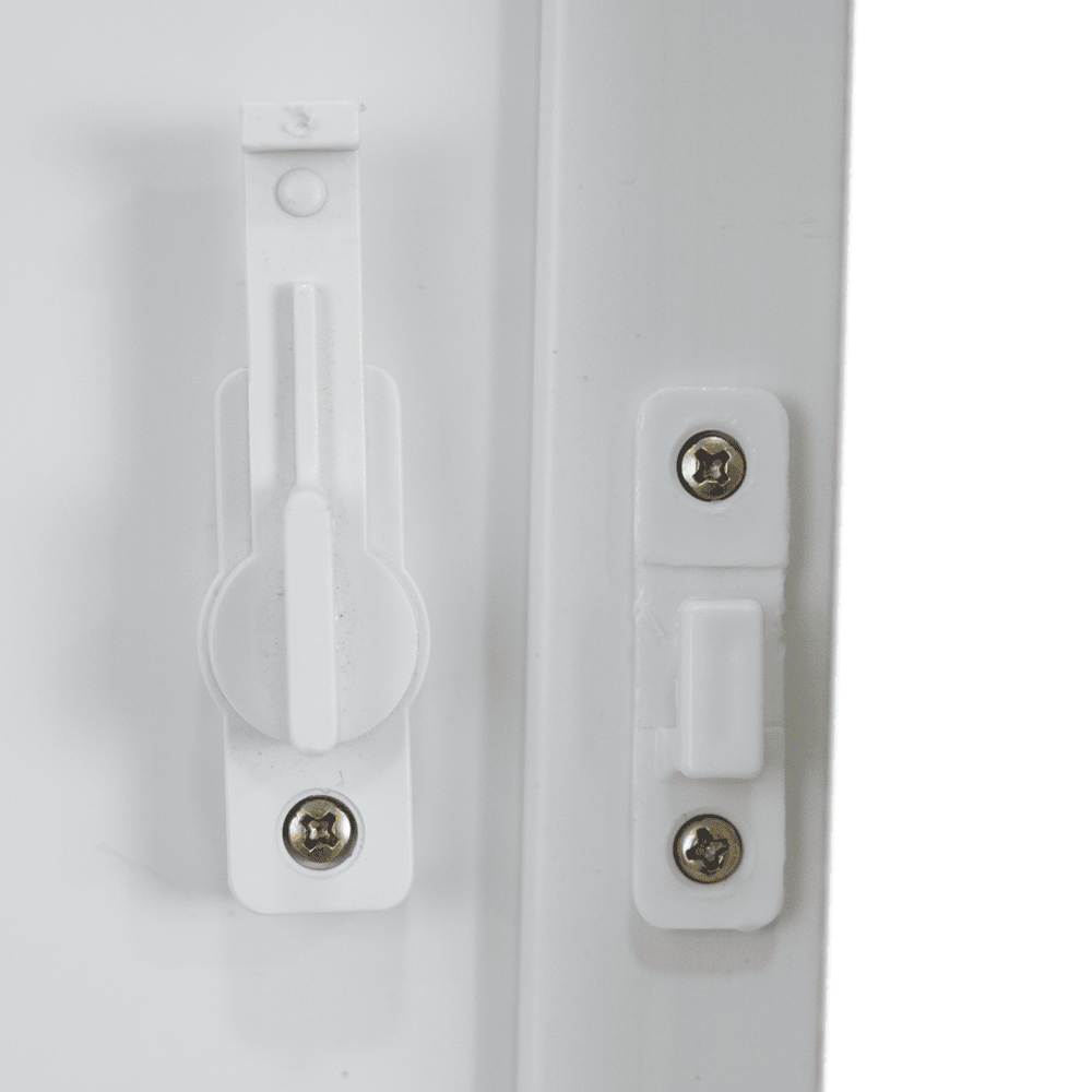Porta Sanfonada Pvc Translucida 210x84 Branca - 7