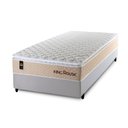 Ver imagem 3 de Cama Box Solteiro Alford com Colchão Molas Ensacadas 88x188x66 Bege