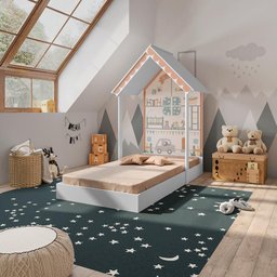 Mini Cama Montessoriana Home - Pura Magia - 1