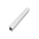 Ver imagem 2 de Perfil Fita Led Piso Solo 2 Metros 22x26mm Alumínio Difusor Fosco Ip65 R11
