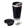 Copo Térmico Aduze Amigos que Bebem Juntos 500ml - Preto - 3
