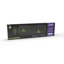 Ver imagem 3 de Teclado e Mouse Usb 5+ Gamer Star 2.0 Preto/verde