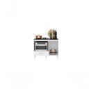 Ver imagem 1 de Balcão para Cooktop Slim 1 Porta 1 Gaveta Branco Uv