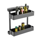 Ver imagem 1 de Suporte Porta Condimentos Embutir Armário Cozinha Planejada