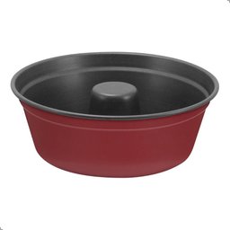 Jogo de Panelas 13 Pçs Vermelho Antiaderente Tampa de Vidro - 10