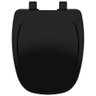Assento Sanitário Monte Carlo Turin Preto Soft Close - 4