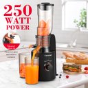 Ver imagem 7 de Espremedor Amzchef Masticador Lento 250w, Alta Extração de Suco (azul)