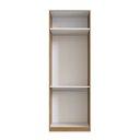 Ver imagem 5 de Guarda Roupa Modulado 100% MDF 3 Peças com Canto Reto 4 Portas Integrato Freijó