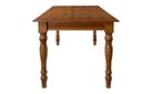 Ver imagem 4 de Mesa de Jantar ou Cozinha 180cm em Madeira Maciça com Gaveta e Pés Torneados – Made Wood