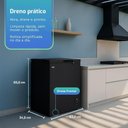 Ver imagem 4 de Freezer e Conservador Horizontal Hq 155 Litros Preto Hq-155CFHL