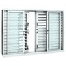 Janela Veneziana Multiflex Aço Sasazaki 6 Folhas Prátika 100x150cm - 1