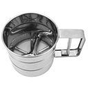 Ver imagem 5 de Polvilhador Inox Luxo Caneca Peneira Farinha com Gatilho