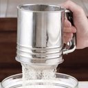 Ver imagem 2 de Polvilhador Inox Luxo Caneca Peneira Farinha com Gatilho
