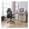 Cadeira De Escritório Veneza Blidshop  Ergonômica Giratória Home Office 120kg - Preta - 2